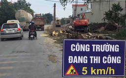 Cập nhật tiến độ thi công Tỉnh lộ 428 - xã Đại Xuyên