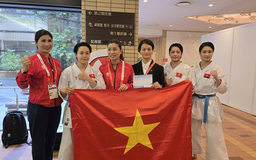 Karate mang về HCV đầu tiên cho thể thao Việt Nam