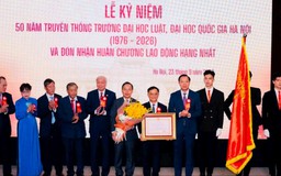 Trường Đại học Luật, Đại học Quốc gia Hà Nội đón nhận Huân chương Lao động hạng Nhất