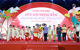 Ấm áp Trung thu tại phường Vĩnh Hưng