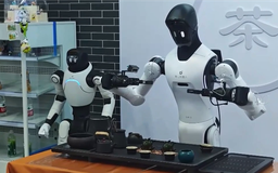 Trung Quốc: Robot trình diễn tại Triển lãm Trung Quốc - ASEAN