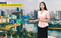 Dự báo thời tiết sáng | 24/09/2026
