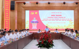 Bí thư Thành ủy làm việc với các xã phía Nam của Thủ đô