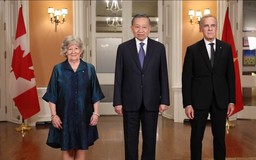 Toàn quyền Canada chủ trì lễ đón Tổng Bí thư, Chủ tịch nước Tô Lâm