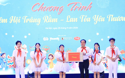 Bí thư Thành ủy vui Tết Trung thu cùng 1.000 thiếu nhi Thủ đô
