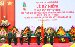 Xây dựng đội ngũ cán bộ pháp chế quân đội, tinh thông nghiệp vụ