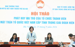 Phát huy vai trò tổ chức thành viên MTTQ Việt Nam cấp tỉnh