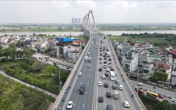 Hà Nội thí điểm tổ chức giao thông trên cầu Nhật Tân
