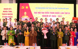 Hướng về cơ sở, chăm lo cho nạn nhân chất độc da cam