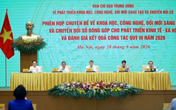 KH-CN, chuyển đổi số phải trở thành động lực cho mục tiêu tăng trưởng hai con số