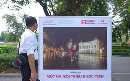 Không gian triển lãm "Một Hà Nội - triệu bước tiến"