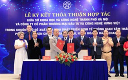 Ký thỏa thuận hợp tác chuẩn bị thử nghiệm 'taxi bay' tại Hà Nội