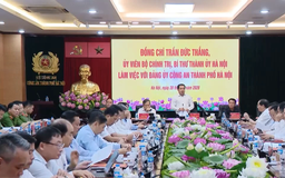 Bàn giao chức năng, nhiệm vụ Ban Chỉ đạo 57 Thành ủy về Công an Thành phố