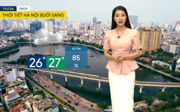 Dự báo thời tiết sáng | 29/09/2026