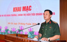 Khai mạc Hội thi Tiểu đoàn trưởng, Chính trị viên tiểu đoàn năm 2026
