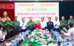 Công an Thủ đô: Giữ vững an ninh, thúc đẩy chuyển đổi số