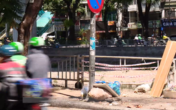 Nhiều điểm đen chân rác trên phố Giáp Nhất