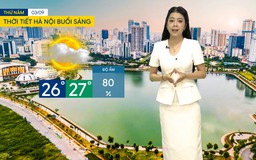 Dự báo thời tiết sáng | 03/09/2026