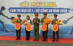 Giải Pickleball Cụm thi đua số 1 - Bộ Công an