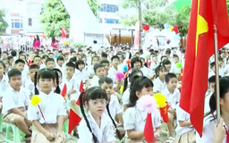Rộn ràng ngày đầu đến trường của học sinh lớp 1