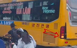 Xử phạt lái xe giường nằm lùi ngược chiều gây nguy hiểm