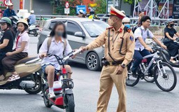 Cao điểm xử lý học sinh vi phạm, xây dựng văn hóa giao thông