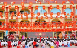 Ngoại thành Hà Nội tưng bừng trong ngày khai trường