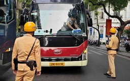 Tuyên truyền, xe khách chấp hành nghiêm quy định về trật tự, an toàn giao thông