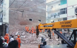 Ấn Độ điều tra vụ sập nhà trọ sinh viên ở New Delhi