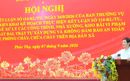 Tạo chuyển biến rõ nét trong công tác xử lý vi phạm đất đai