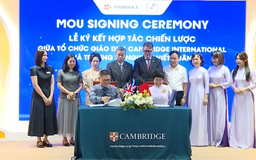50 trường tại Hà Nội Ký kết hợp tác với Cambridge International