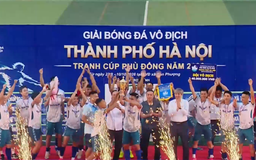 Kết thúc Giải bóng đá vô địch thành phố Hà Nội – Cúp Phù Đổng 2026