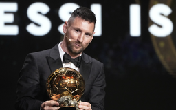 Lionel Messi dự Gala Quả bóng Vàng 2026