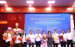 Xã Bình Minh tôn vinh doanh nghiệp tiêu biểu