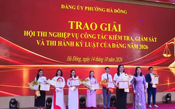 Hội thi ‘Bản lĩnh cán bộ kiểm tra’ phường Hà Đông