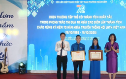 Hoàn Kiếm kỷ niệm 70 năm ngày truyền thống Hội Liên hiệp Thanh niên Việt Nam