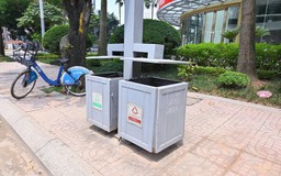 Thùng rác công cộng – cần được sử dụng đúng mục đích