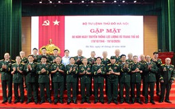 Bộ Tư lệnh Thủ đô Hà Nội gặp mặt nhân kỷ niệm 80 năm ngày truyền thống