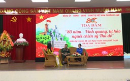 Giao lưu 80 năm vinh quang, tự hào người chiến sĩ Thủ đô