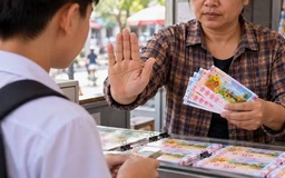 Phạt đến 30 triệu đồng nếu bán vé số cho người dưới 18 tuổi