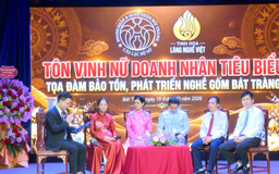 Đề cao vai trò nữ doanh nhân nghệ nhân Bát Tràng 