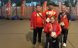 Điền kinh Việt Nam hoàn thành mục tiêu ở Asian Para Games 5