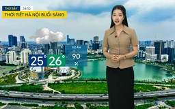 Dự báo thời tiết sáng | 24/10/2026