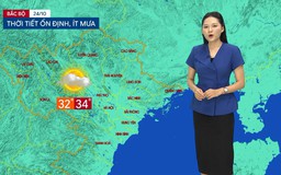 Dự báo thời tiết tối | 24/10/2026