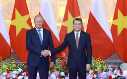 Thủ tướng Lê Minh Hưng chủ trì lễ đón Thủ tướng Ba Lan Donald Tusk