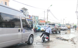 Quốc lộ 6 qua Yên Nghĩa: Nguy cơ mất an toàn từ công trường