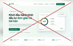 Cảnh báo website giả mạo công ty quản lý quỹ VCBF