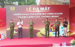 Trạm Cảnh sát thông minh giải pháp công nghệ hỗ trợ người dân