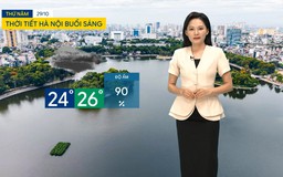 Dự báo thời tiết sáng | 29/10/2026