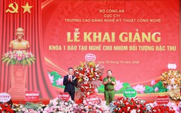 Khai giảng khóa đào tạo nghề cho nhóm đối tượng đặc thù